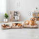 Cama São Pet Ilhéus Bege para Cães e Gatos