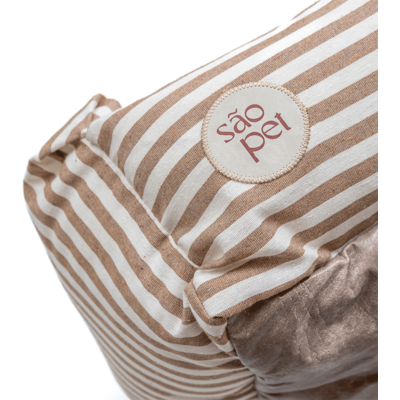 Cama São Pet Ilhéus Bege para Cães e Gatos