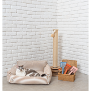 Cama São Pet Ilhéus Bege para Cães e Gatos - Tam. P