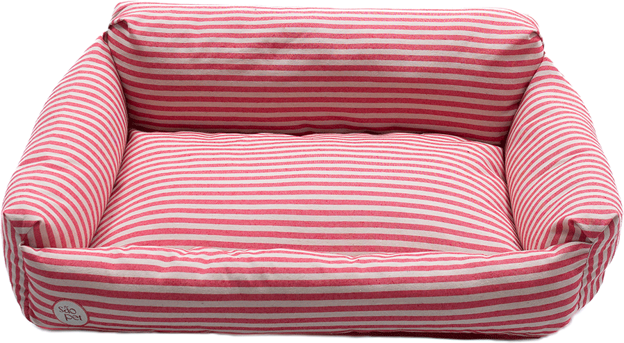 Cama São Pet Ilhéus Vermelha para Cães e Gatos - Tam. P