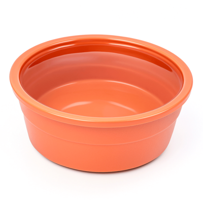 Comedouro São Pet Antiderrapante para Cães e Gatos Terracota
