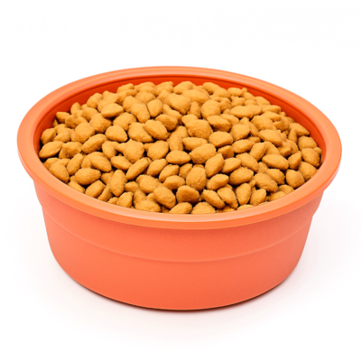 Comedouro São Pet Antiderrapante para Cães e Gatos Terracota