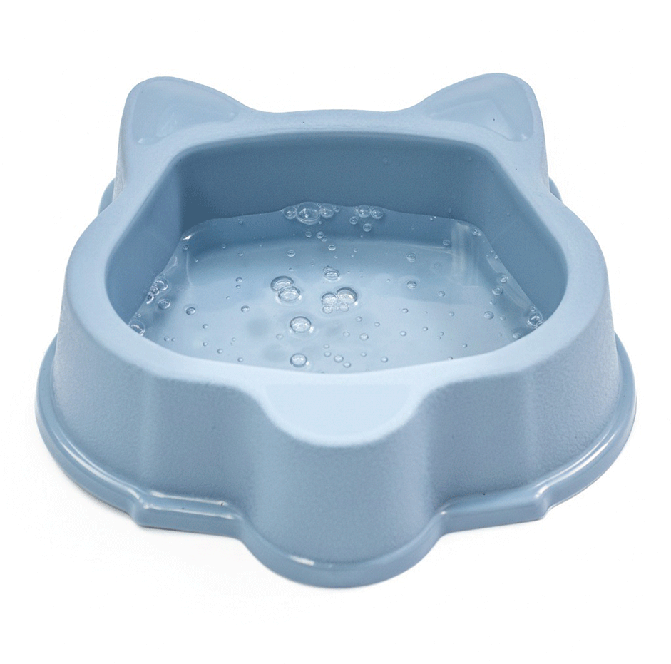 Comedouro São Pet Cat Azul - 160 mL