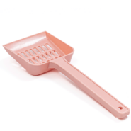 Pá Higiênica São Pet Plástica Rosé para Cães e Gatos - Tam. Único