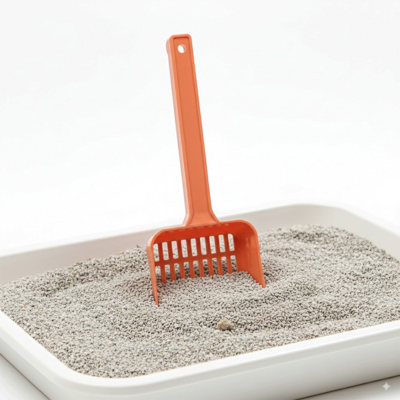 Pá Higiênica São Pet Plástica Terracota para Cães e Gatos