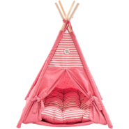 Tenda São Pet Paraty Vermelha para Cães e Gatos - Tam. P