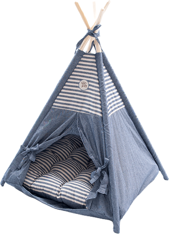 Cama Tenda Dakota Azul - Tam. M