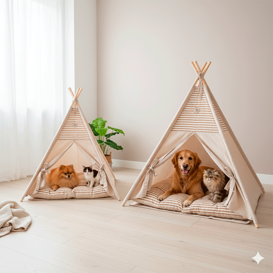 Cama Tenda Dakota Bege - Tam. M