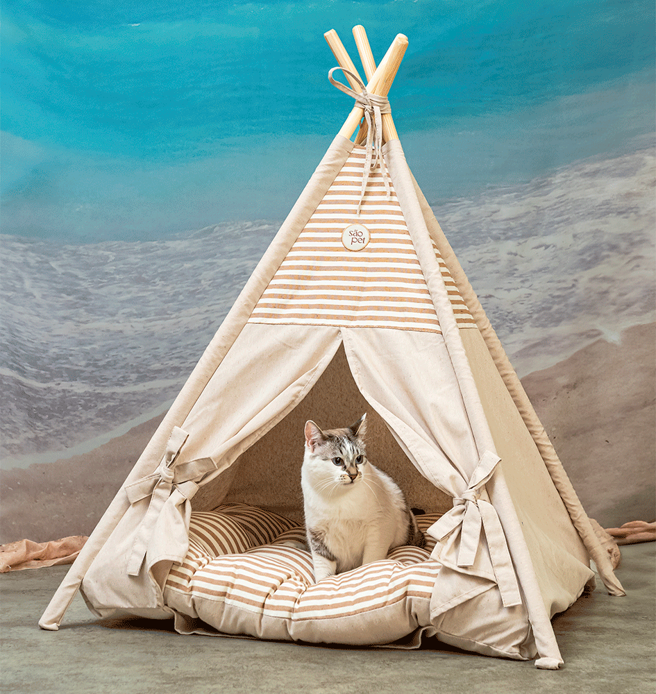 Cama Tenda Dakota Bege - Tam. M
