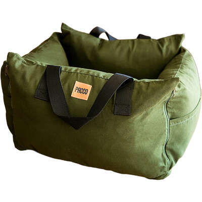 Bolsa de Transporte Pacco Puppy Verde Cangu Nature para Cães e Gatos