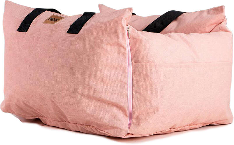 Bolsa de Transporte Pacco Puppy Rosa Cangu Ecotec para Cães e Gatos - Tam. M