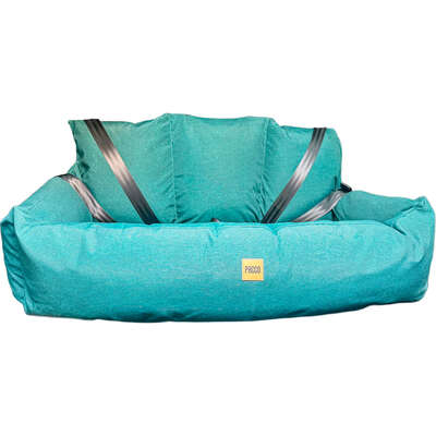 Bolsa de Transporte Pacco Puppy Verde Cangu Ecotec para Cães e Gatos