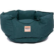 Cama Pacco Puppy Impermeável Ninho Ecotec Lisa Verde para Cães e Gatos - Tam. G