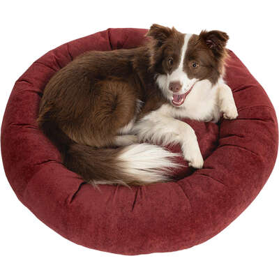 Cama Pacco Puppy Nala Redonda Boucle Canella para Cães e Gatos