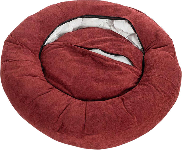 Cama Pacco Puppy Nala Redonda Boucle Canella para Cães e Gatos - Tam. G