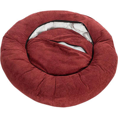 Cama Pacco Puppy Nala Redonda Boucle Canella para Cães e Gatos