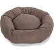 Cama Pacco Puppy Nala Redonda Boucle Marrom para Cães e Gatos