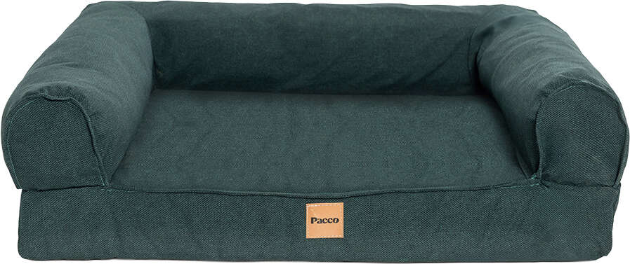 Cama Pacco Puppy Sense Ecotec Verde C-Core para Cães e Gatos - Tam. M