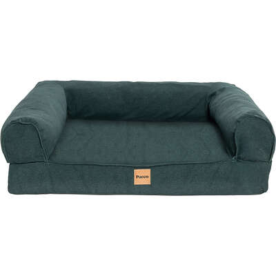 Cama Pacco Puppy Sense Ecotec Verde C-Core para Cães e Gatos
