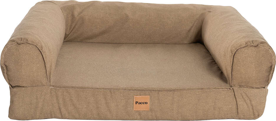Cama Pacco Puppy Sense Ecotec Bege C-Core para Cães e Gatos - Tam. GG