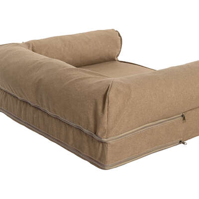Cama Pacco Puppy Sense Ecotec Bege C-Core para Cães e Gatos