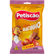 Bifinho Tablete Mastigável Petiscão para Cães sabor Bacon - 60 g