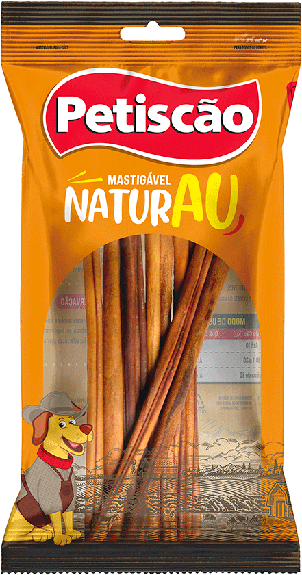 Petisco Palito Petiscão para Cães sabor Bovino - 5 Unidades