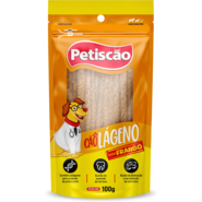 Petisco Cãolágeno Petiscão sabor Frango - 100 g