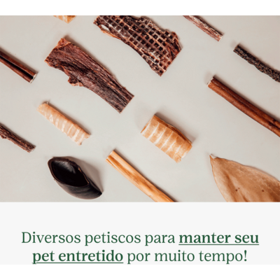 Petisco Mastigável Liva Natural Fêmur Suíno para Cães