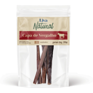 Petisco Mastigável Liva Natural Capa de Vergalho Bovino para Cães - 5 Unidades