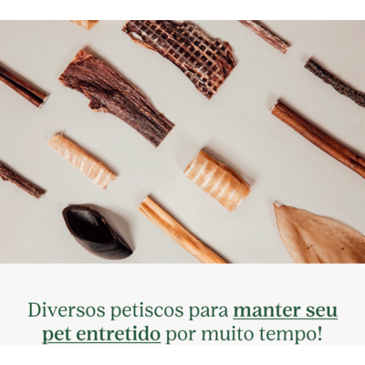 Petisco Mastigável Liva Natural Tendão Bovino para Cães