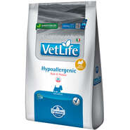 Ração Seca Farmina Vet Life Natural Hypoallergenic Pork e Potato para Cães Adultos Raças Mini e Pequena - 2Kg