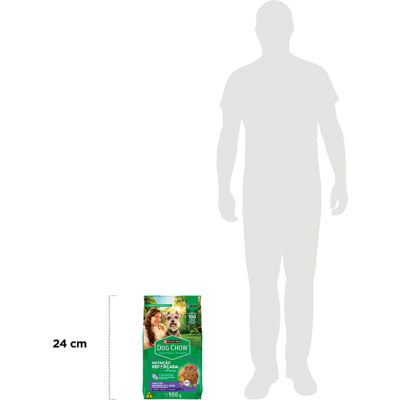 Ração Seca Nestlé Purina Dog Chow Extra Life Carne, Frango e Arroz Cães Adulto 7+ Todas as Raças