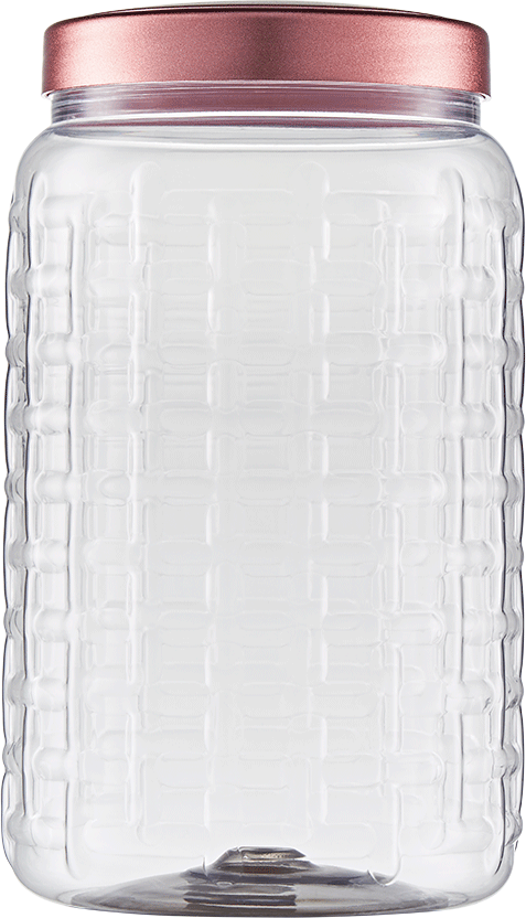 Pote Organizador Industria Bandeirante Wave Matte Rosé - 1000 mL