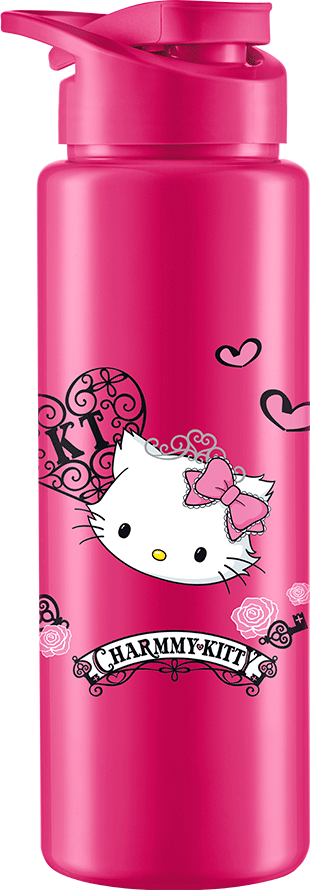 Squeeze Sport Industria Bandeirante Coração Rosa - 750 mL