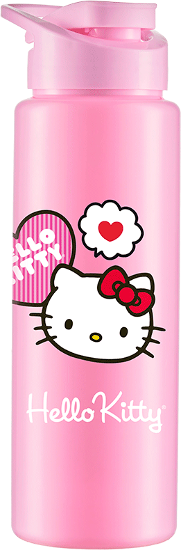 Squeeze Sport Industria Bandeirante Hello Kitty Rosa - 750 mL