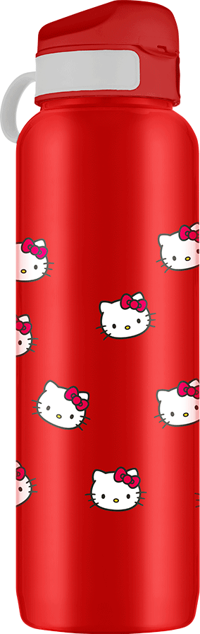 Squeeze Pet Industria Bandeirante Hello Kitty Vermelho - 1000 mL