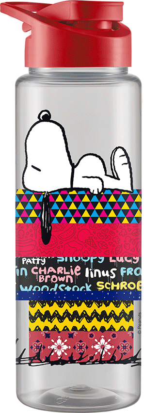 Squeeze Sport Industria Bandeirante Snoopy Vintage - 750 mL