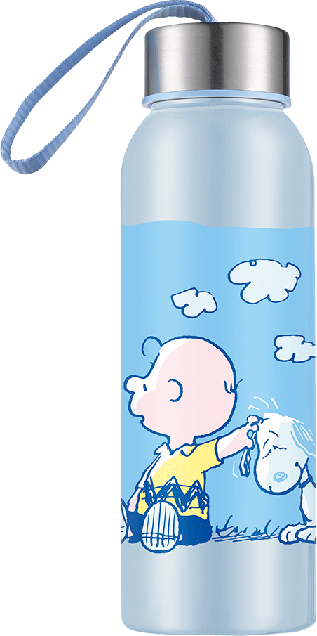 Squeeze Industria Bandeirante Snoopy Nuvens Azul - 500 mL