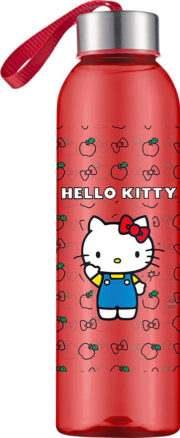 Squeeze Industria Bandeirante Hello Kitty Vermelho - 800 mL