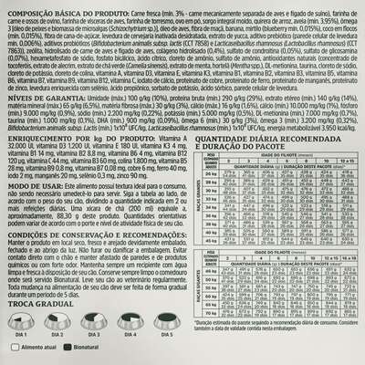 Ração Seca Bionatural Prime Júnior para Cães Filhotes Raças Grandes e Gigantes sabor Cordeiro