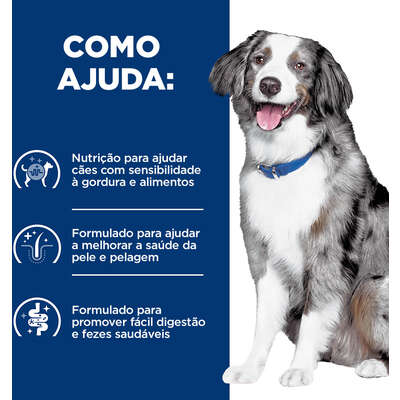 Ração Seca Hill's Prescription Diet z/d Food Sensitivities com Baixo Nível de