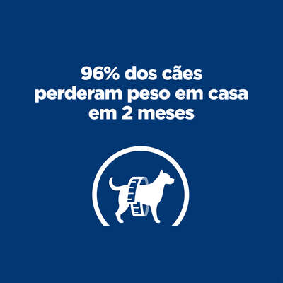 Ração Seca Hill’s Prescription Diet Metabolic Obesidade para Cães Adultos e Sênior Raças Pequenas sabor Frango