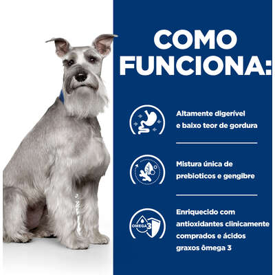 Ração Seca Hill's Prescription Diet i/d Cuidado Gastrointestinal para Cães Adultos sabor Frango