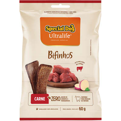 Bifinho Special Dog Ultralife para Cães sabor Carne