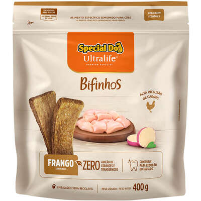 Bifinho Special Dog Ultralife para Cães sabor Frango