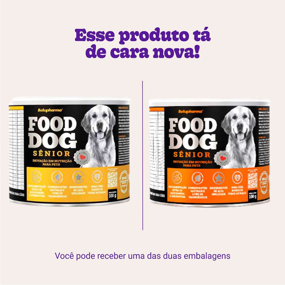 Suplemento Vitamínico Botupharma Pet Food Dog Sênior - 100 g