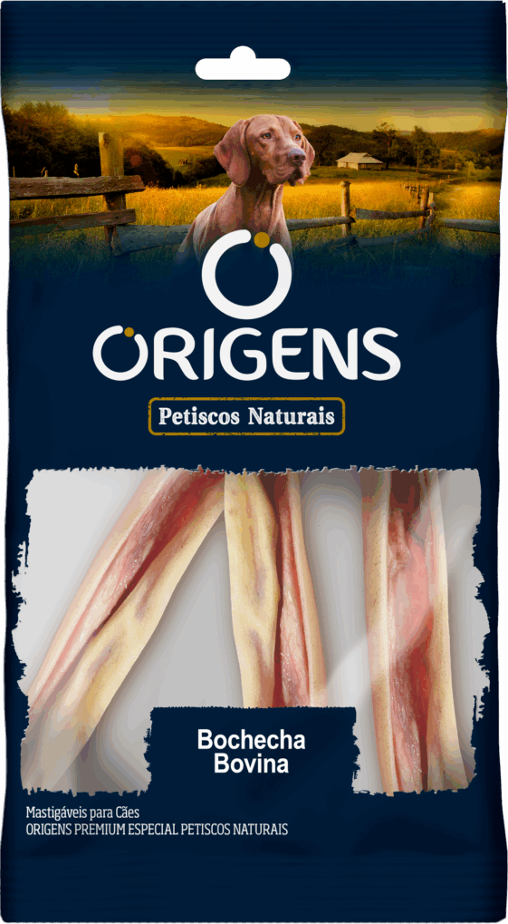 Petisco Natural Bochecha Bovina Origens para Cães - 30 g