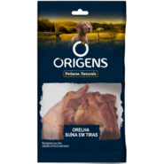 Petisco Natural Orelha Suina em Tiras Origens para Cães - 50 g