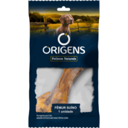Petisco Natural Fêmur Suino Origens para Cães - 1 Unidade